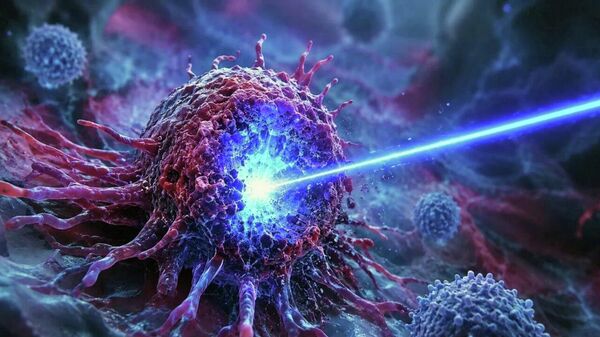 La Russie simplifie l'obtention de médicaments anti-cancer activés par laser - Sputnik Afrique