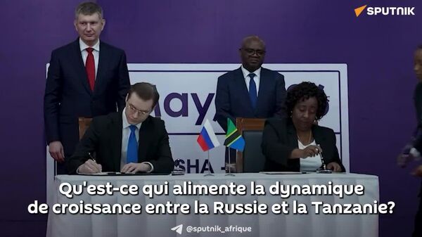 Qu'est-ce qui stimule la percée dans le partenariat Russie-Tanzanie? - Sputnik Afrique