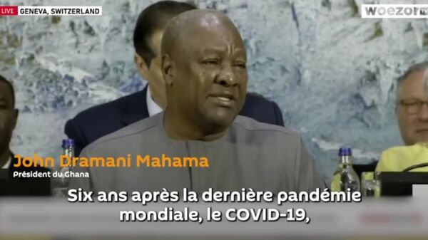 Le Ghana plaide pour la souveraineté sanitaire de l'Afrique — Président - Sputnik Afrique