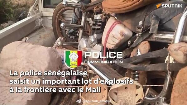 La police sénégalaise saisit un important lot d’explosifs à la frontière avec le Mali - Sputnik Afrique