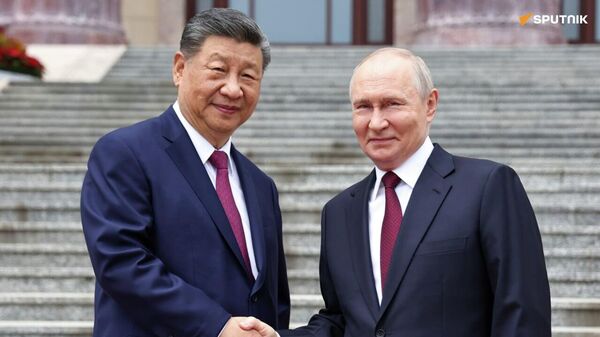 La Russie et la Chine ont signé une déclaration sur l'établissement d'un monde multipolaire, a annoncé Xi Jinping - Sputnik Afrique