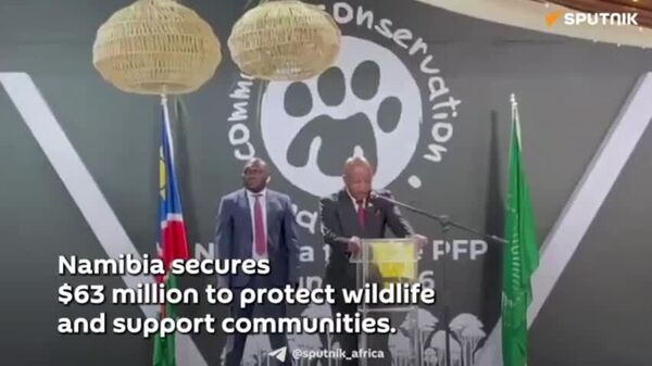 Namibia Lands 63M Funding to Safeguard Wildlife & Aid Rural Populations - Sputnik Africa