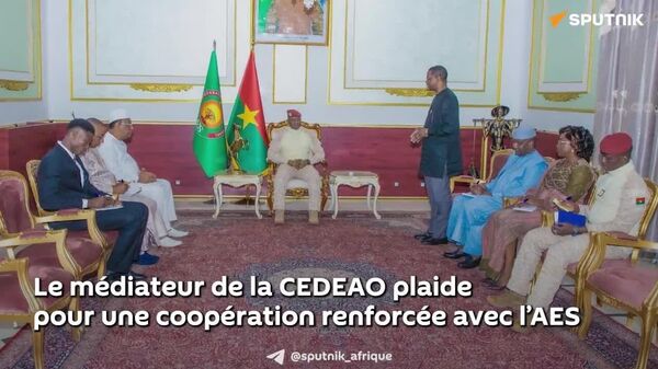 Le médiateur de la CEDEAO plaide pour une coopération renforcée avec l’AES - Sputnik Afrique