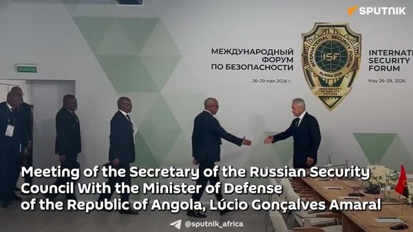 SG of Russian Security Council Shoigu Meets With Minister of Defense of Republic of Angola Lúcio Gonçalves Amaral - Sputnik Africa