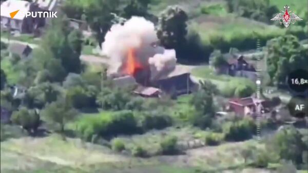 Russian Artillery & Drones Annihilate Ukrainian Firing Positions & Manpower: MoD - Sputnik Africa