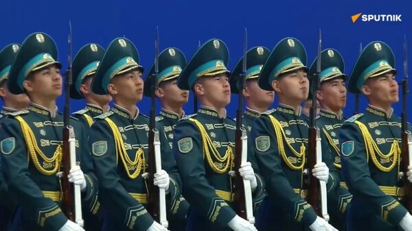 Premières images de la réception solennelle de Vladimir Poutine au Kazakhstan - Sputnik Afrique