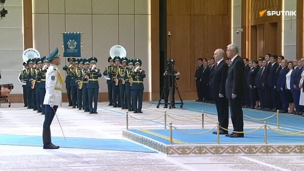 Vladimir Poutine au Kazakhstan: suivez comment se déroule la visite d'État du dirigeant russe - Sputnik Afrique
