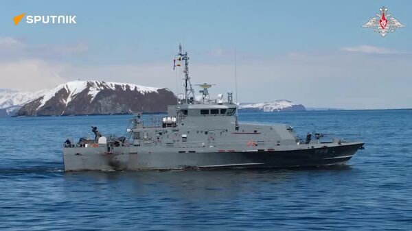 Russian Pacific Fleet's Grachonok-Class Patrol Boats Practice Countering Modern Maritime Threats: MoD - Sputnik Africa