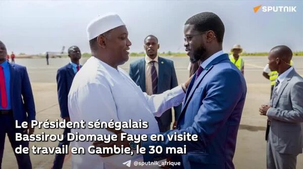 Le Président sénégalais est en visite de travail en Gambie - Sputnik Afrique
