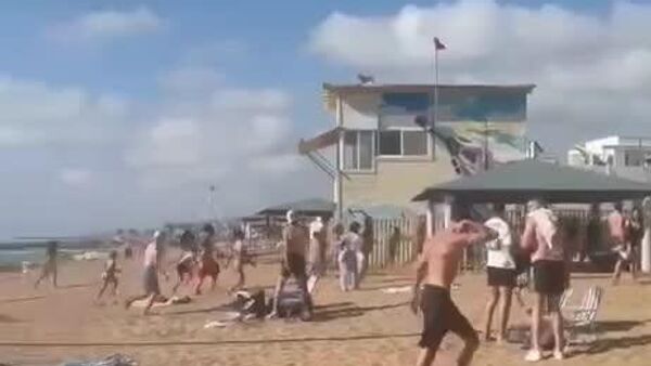 Rockets Land in Water Just Meters from Beachgoers in Israel's Nahariya: Local Media - Sputnik Africa
