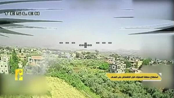 Un drone kamikaze frappe un char Merkava israélien dans le sud du Liban - Sputnik Afrique
