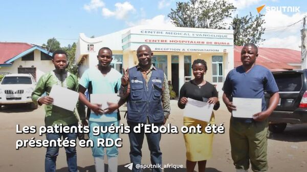 Quatre patients guéris d'Ebola présentés dans le nord-est de la RDC - Sputnik Afrique