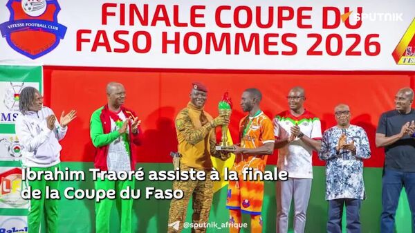 Coupe du Faso: Ibrahim Traoré assiste à la finale - Sputnik Afrique