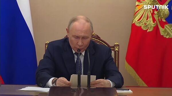 Assault on College in Russian Town is Bloody Crime Committed by Ukrainian Junta: Putin - Sputnik Africa