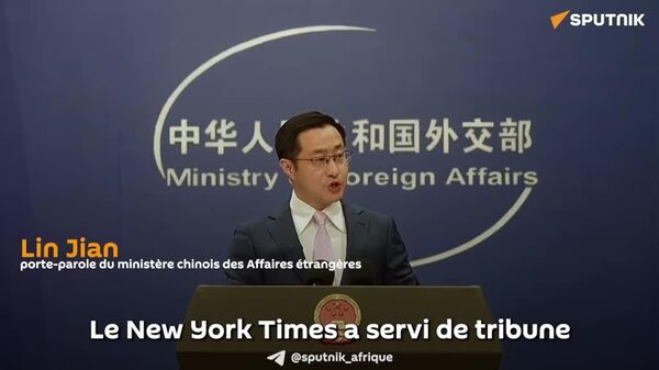 Idées délirantes sur Taïwan: la Chine révoque le permis de séjour d'un journaliste du New York Times - Sputnik Afrique