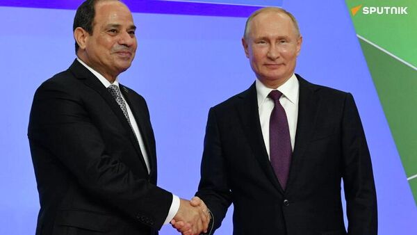 Les relations entre la Russie et l'Égypte sont à un niveau élevé grâce aux Présidents — un politologue égyptien - Sputnik Afrique