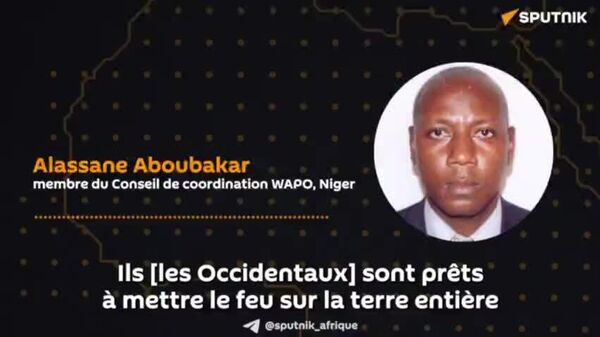 L'Occident préfère mettre le feu à la Terre entière plutôt que de reconnaître ses torts, selon un responsable nigérien - Sputnik Afrique