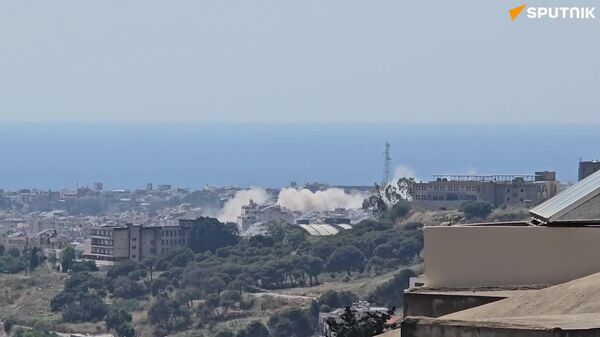 Israël a mené une frappe une banlieue sud de Beyrouth, la capitale libanaise - Sputnik Afrique