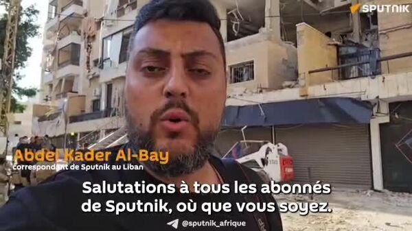 Une frappe israélienne sur Beyrouth touche des immeubles et fait deux morts - Sputnik Afrique
