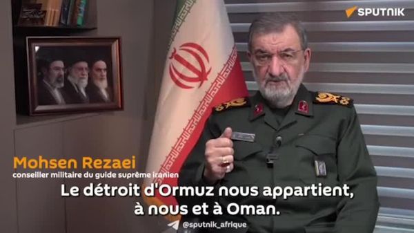 L'Iran ne tolérera pas l'ingérence US dans la gestion du détroit d'Ormuz, dit un conseiller militaire du guide suprême - Sputnik Afrique