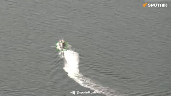 Russia's 'Geran' Drone Strikes Ukrainian Patrol Boat in Black Sea: MoD - Sputnik Africa
