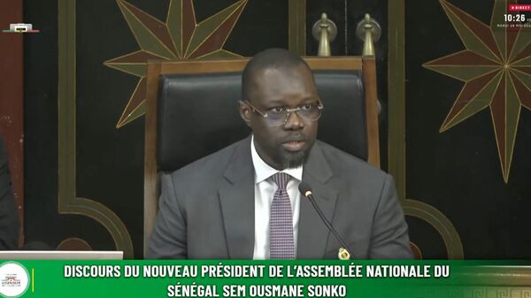 Ousmane Sonko, Président de l'Assemblée Nationale: quel avenir politique pour le Sénégal? - Sputnik Afrique