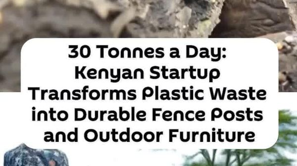 Kenyan Startup Turns 30 Tonnes of Plastic Waste Daily into Durable Fence Posts & Furniture - Sputnik Africa