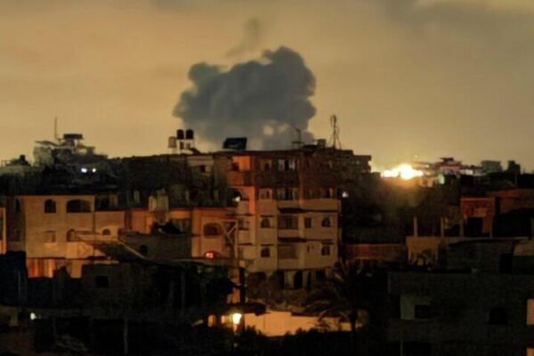 Le centre de Gaza sous le feu des bombardements israéliens - Sputnik Afrique