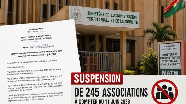 Le Burkina Faso suspend 245 associations pour non-respect de la loi — le ministère de l'administration Le Burkina Faso suspend 245 associations pour non-respect de la loi — le ministère de l'administration - Sputnik Afrique