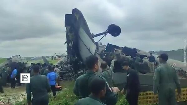 Un avion An-32 s'est écrasé à l'atterrissage sur la base aérienne de Jorhat, en Inde - Sputnik Afrique