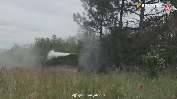 Le char qualifié par Poutine de meilleur au monde en action dans la zone de l'opération militaire spéciale - Sputnik Afrique