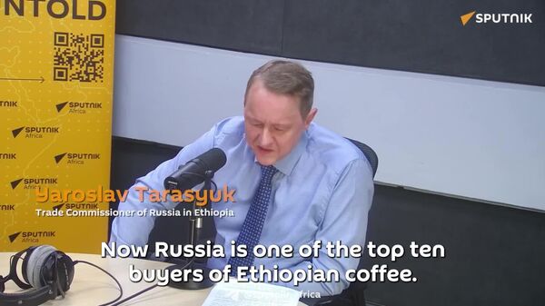 'Ethiopian Coffee Shipments to Russia Increased Almost Three-Fold': Trade Commissioner Tarasyuk to Sputnik Africa - Sputnik Africa