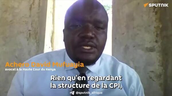 La CPI prend des décisions en favorisant certains continents au détriment d'autres, selon un avocat kényan - Sputnik Afrique