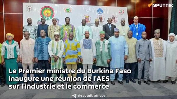 Réunion au Burkina des ministres de l'Industrie, du Commerce et du Secteur privé de l'AES - Sputnik Afrique