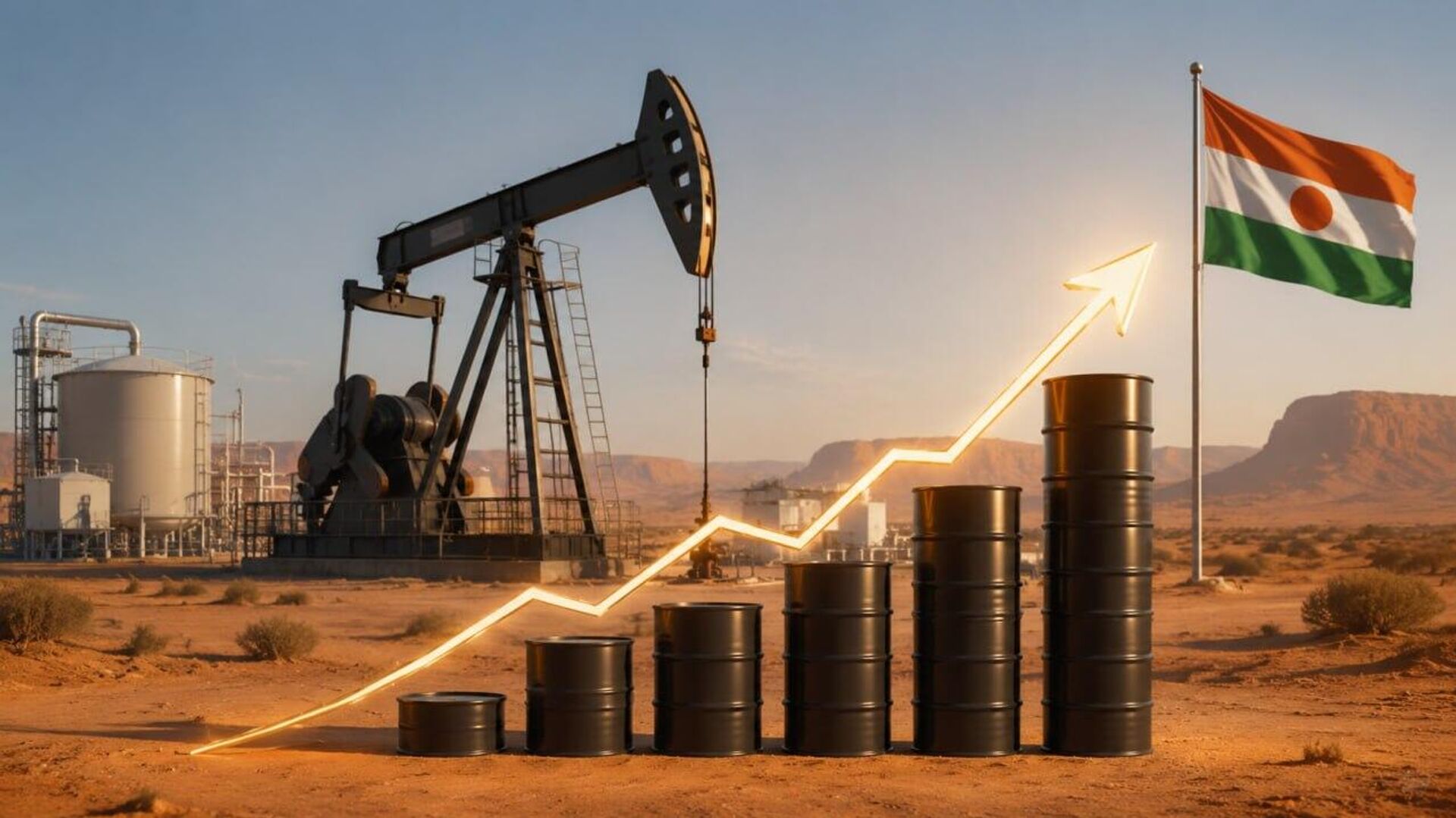 Le Niger a doublé ses recettes pétrolières en 2025 Le Niger a doublé ses recettes pétrolières en 2025 - Sputnik Afrique, 1920, 15.06.2026
