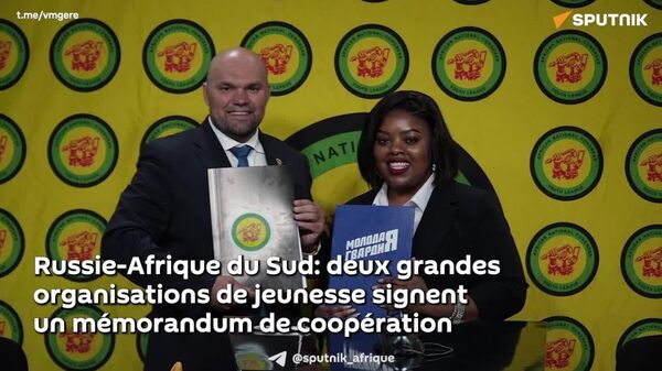 Un mémorandum Russie-Afrique du Sud signé entre deux organisations de jeunesse - Sputnik Afrique