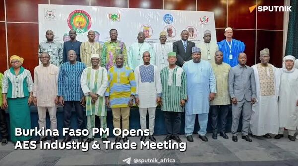 Burkina Faso PM Opens AES Industry & Trade Meeting: Time for Concrete Results - Sputnik Africa
