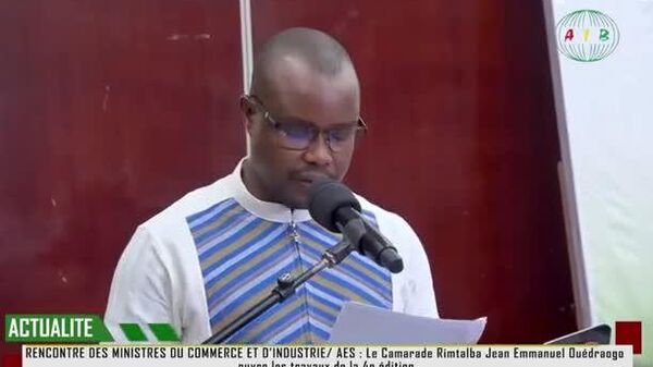 Qu'il s'agisse du coton, de l'or, de l'uranium, l'AES doit devenir un pôle de transformation, martèle le Premier ministre burkinabè - Sputnik Afrique