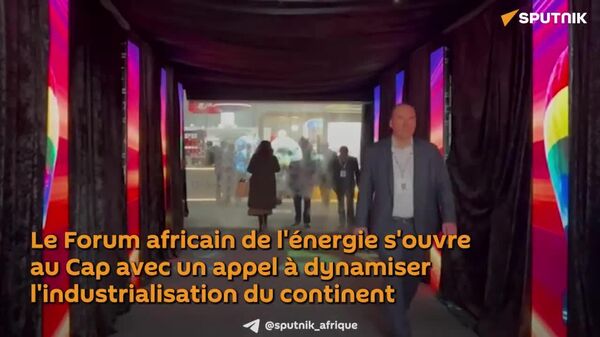 Construire l’avenir industrialisé de l’Afrique: ouverture du Forum africain de l’énergie en Afrique du Sud - Sputnik Afrique