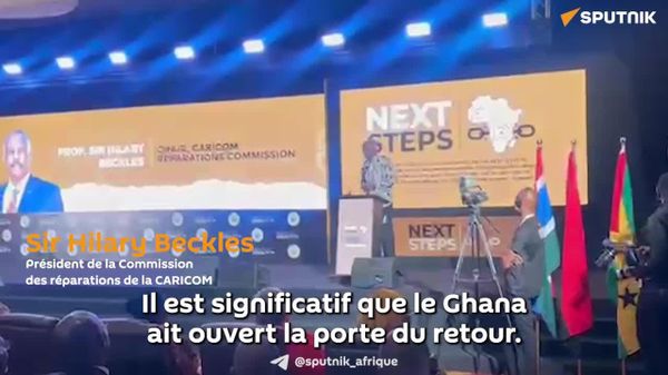 La résistance africaine n’a pas commencé à l’ONU, mais dans les plantations, affirme le président de la commission des réparations de la CARICOM - Sputnik Afrique