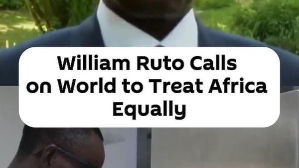 William Ruto Calls on World to Treat Africa Equally - Sputnik Africa