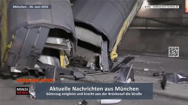 Deux trains entrent en collision à Munich - Sputnik Afrique