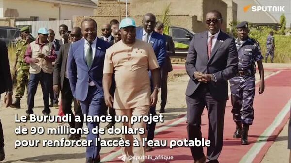 Le Burundi a lancé un projet de 90 millions de dollars pour renforcer l'accès à l'eau potable - Sputnik Afrique