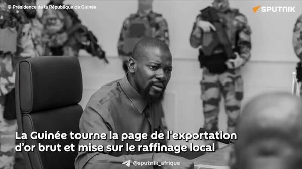 La Guinée tourne la page de l'exportation d’or brut et mise sur le raffinage local - Sputnik Afrique