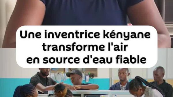 Une inventrice kényane transforme l'air en source d'eau potable - Sputnik Afrique