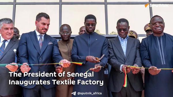Senegal's President Inaugurates Textile Factory - Sputnik Africa