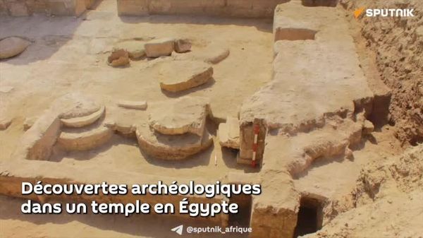 De nouvelles fouilles en Égypte contribuent à révéler les secrets d'un ancien royaume — le ministère du Tourisme - Sputnik Afrique