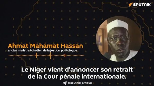 Retrait du Niger de la CPI: un politologue tchadien dénonce une justice sélective - Sputnik Afrique