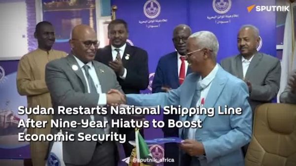 Sudan Restarts National Shipping Line After Nine‑Year Hiatus to Boost Economic Security: Company - Sputnik Africa