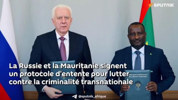 Russie et Mauritanie main dans la main contre le terrorisme et les cybermenaces - Sputnik Afrique